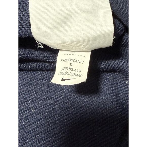 Nike Penn State Nittany Lions PSU Hoodie On Field Standard Issue Blue Women Sz S - Picture 7 of 11